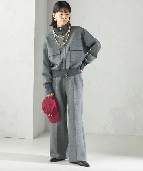 SHIPS / シップス ブルゾン | 《一部追加予約》s.oyamadaコラボ:〈手洗い可能〉コットン エア ダンボール ブルゾン | 詳細14