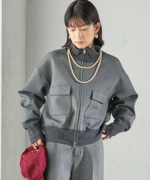 SHIPS / シップス ブルゾン | 《一部追加予約》s.oyamadaコラボ:〈手洗い可能〉コットン エア ダンボール ブルゾン | 詳細16