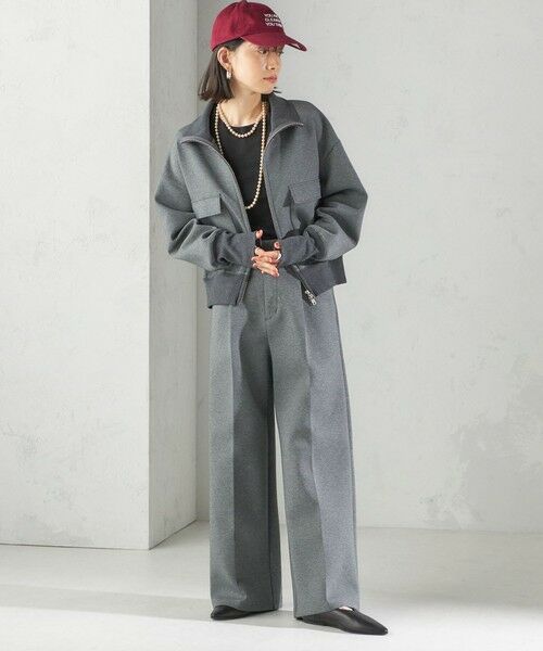 SHIPS / シップス ブルゾン | 《一部追加予約》s.oyamadaコラボ:〈手洗い可能〉コットン エア ダンボール ブルゾン | 詳細19