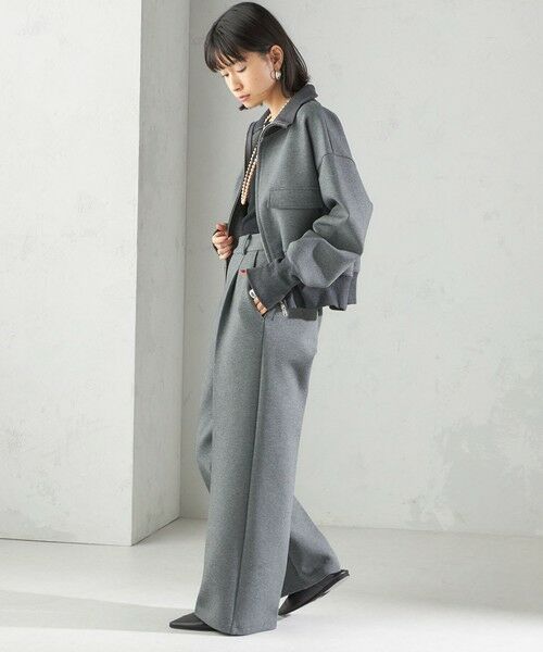 SHIPS / シップス ブルゾン | 《一部追加予約》s.oyamadaコラボ:〈手洗い可能〉コットン エア ダンボール ブルゾン | 詳細6