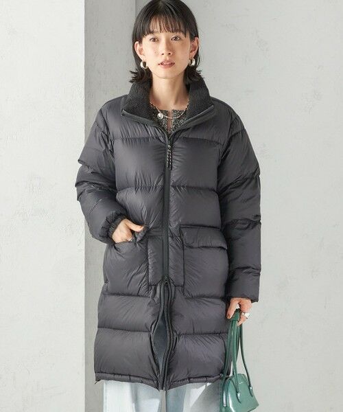 SHIPS / シップス ダウンジャケット・ベスト | 【SHIPS別注】TAION:〈手洗い可能〉ネック ボア ダウン コート | 詳細13