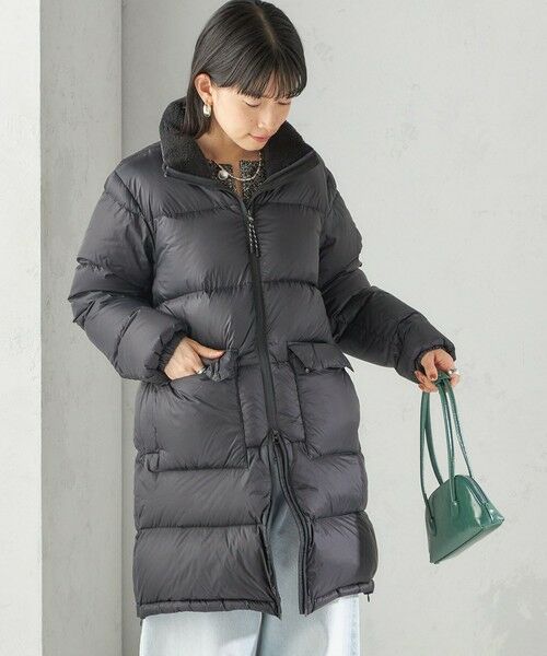 SHIPS / シップス ダウンジャケット・ベスト | 【SHIPS別注】TAION:〈手洗い可能〉ネック ボア ダウン コート | 詳細15