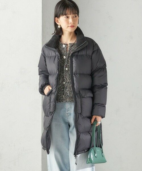 SHIPS / シップス ダウンジャケット・ベスト | 【SHIPS別注】TAION:〈手洗い可能〉ネック ボア ダウン コート | 詳細16