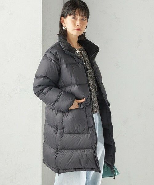 SHIPS / シップス ダウンジャケット・ベスト | 【SHIPS別注】TAION:〈手洗い可能〉ネック ボア ダウン コート | 詳細17