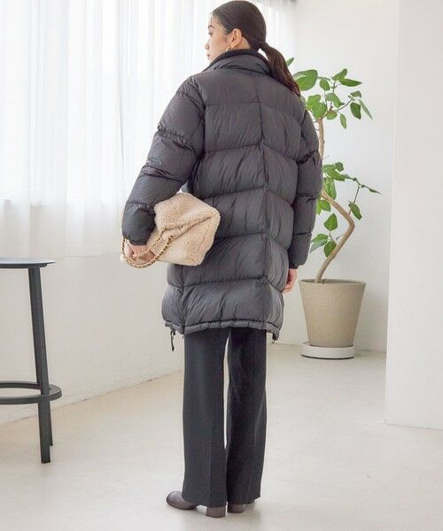 SHIPS / シップス ダウンジャケット・ベスト | 【SHIPS別注】TAION:〈手洗い可能〉ネック ボア ダウン コート | 詳細3