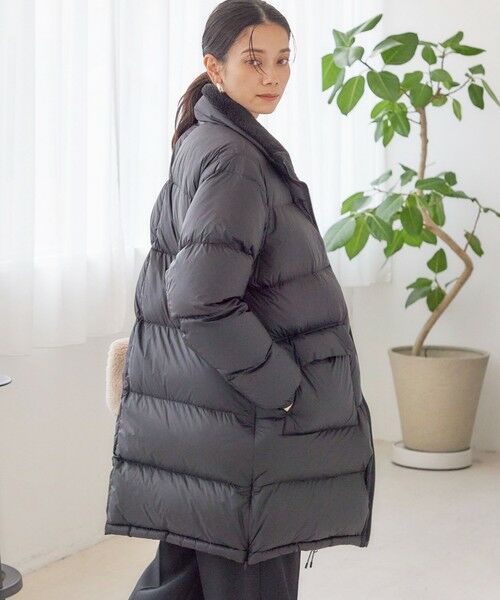 SHIPS / シップス ダウンジャケット・ベスト | 【SHIPS別注】TAION:〈手洗い可能〉ネック ボア ダウン コート | 詳細6