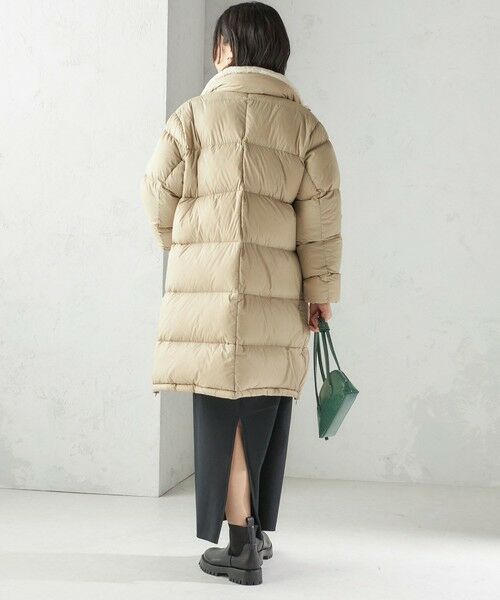 SHIPS / シップス ダウンジャケット・ベスト | 【SHIPS別注】TAION:〈手洗い可能〉ネック ボア ダウン コート | 詳細23