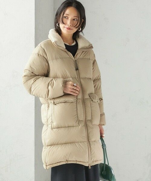 SHIPS / シップス ダウンジャケット・ベスト | 【SHIPS別注】TAION:〈手洗い可能〉ネック ボア ダウン コート | 詳細29