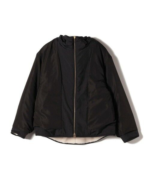 SHIPS / シップス ブルゾン | 【WEB限定】ボア 配色 フード ブルゾン | 詳細22