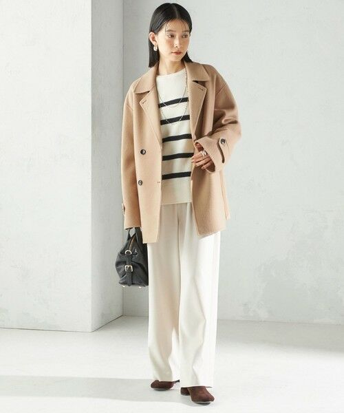 SHIPS / シップス ピーコート | SUPER140 ダブル フェイス ショート コート | 詳細18