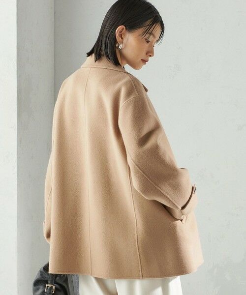 SHIPS / シップス ピーコート | SUPER140 ダブル フェイス ショート コート | 詳細22