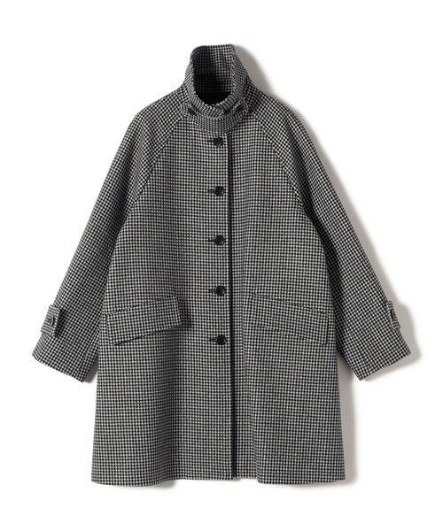 SHIPS / シップス ステンカラーコート | 千鳥 / ソリッド ウール メルトン ステンカラー コート | 詳細26