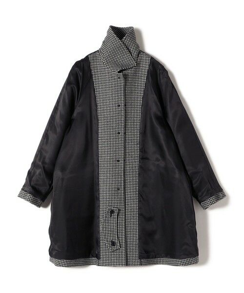SHIPS / シップス ステンカラーコート | 千鳥 / ソリッド ウール メルトン ステンカラー コート | 詳細28