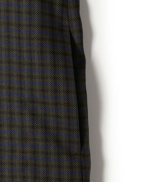 SHIPS / シップス ロング・マキシ丈ワンピース | 〈手洗い可能〉アジャスト ボタン チェック ジャンパー スカート | 詳細14