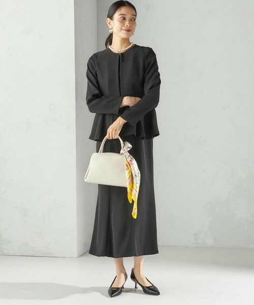 SHIPS / シップス ロング・マキシ丈ワンピース | Kaene:フレア ジャケット ワンピース（セレモニー対応可） | 詳細2