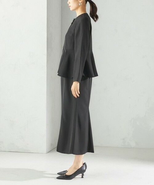 SHIPS / シップス ロング・マキシ丈ワンピース | Kaene:フレア ジャケット ワンピース（セレモニー対応可） | 詳細9