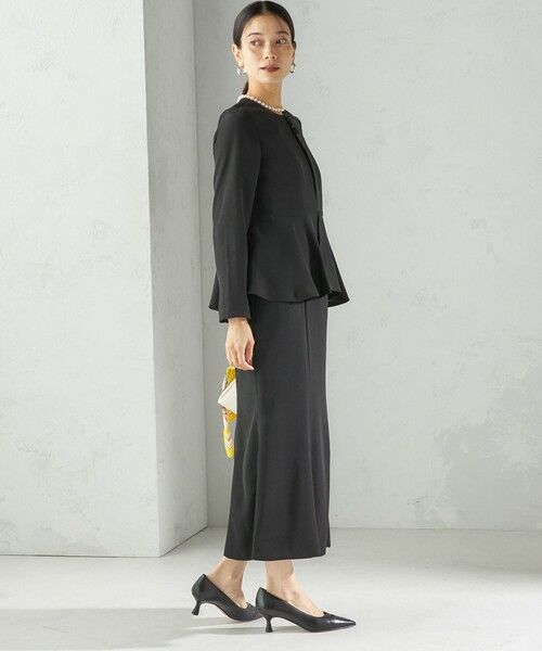 SHIPS / シップス ロング・マキシ丈ワンピース | Kaene:フレア ジャケット ワンピース（セレモニー対応可） | 詳細5