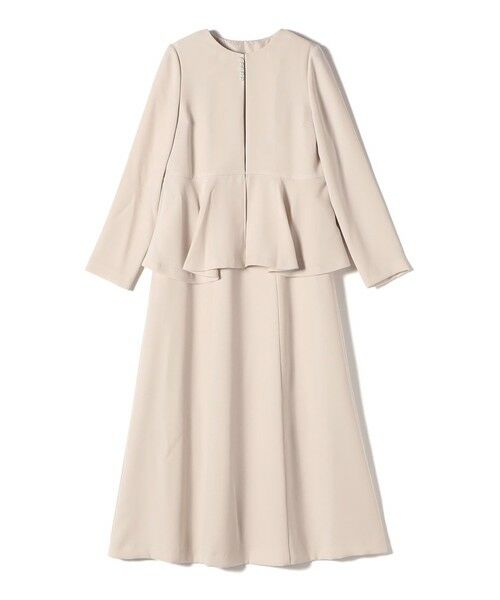 SHIPS / シップス ロング・マキシ丈ワンピース | Kaene:フレア ジャケット ワンピース（セレモニー対応可） | 詳細22