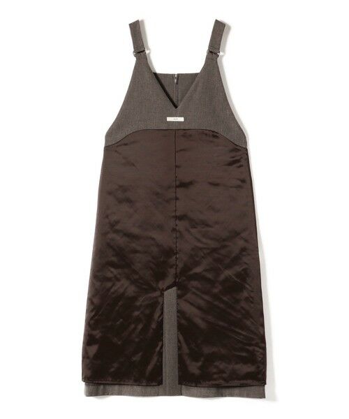 SHIPS / シップス ロング・マキシ丈ワンピース | 〈手洗い可能〉フロント ジップ ジャンパー スカート | 詳細21