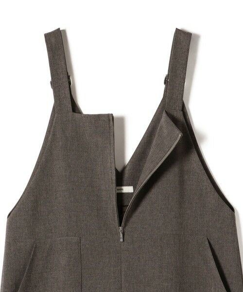 SHIPS / シップス ロング・マキシ丈ワンピース | 〈手洗い可能〉フロント ジップ ジャンパー スカート | 詳細23