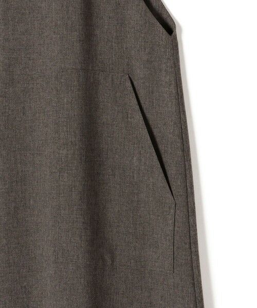 SHIPS / シップス ロング・マキシ丈ワンピース | 〈手洗い可能〉フロント ジップ ジャンパー スカート | 詳細25