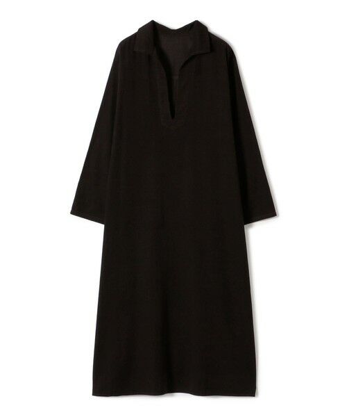 SHIPS / シップス ロング・マキシ丈ワンピース | 【WEB限定】〈洗濯機可能〉スキッパー コーデュロイ ワンピース | 詳細8