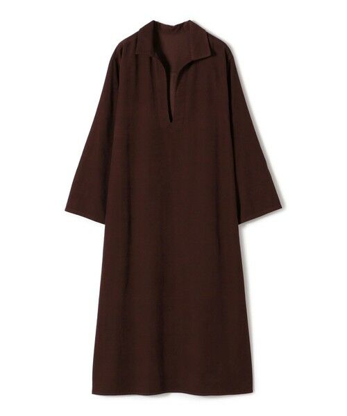 SHIPS / シップス ロング・マキシ丈ワンピース | 【WEB限定】〈洗濯機可能〉スキッパー コーデュロイ ワンピース | 詳細19