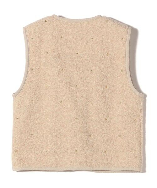 SHIPS / シップス ベスト | 【SHIPS別注】assiette:ウール混 ボア 刺繍 ベスト | 詳細2