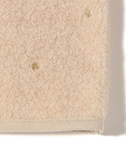 SHIPS / シップス ベスト | 【SHIPS別注】assiette:ウール混 ボア 刺繍 ベスト | 詳細6