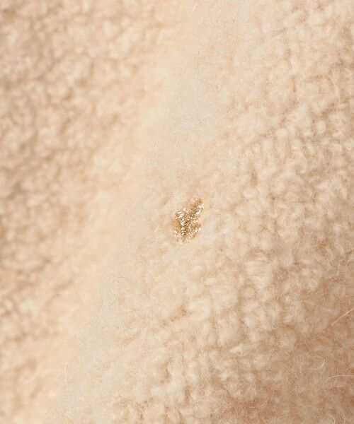 SHIPS / シップス ベスト | 【SHIPS別注】assiette:ウール混 ボア 刺繍 ベスト | 詳細8