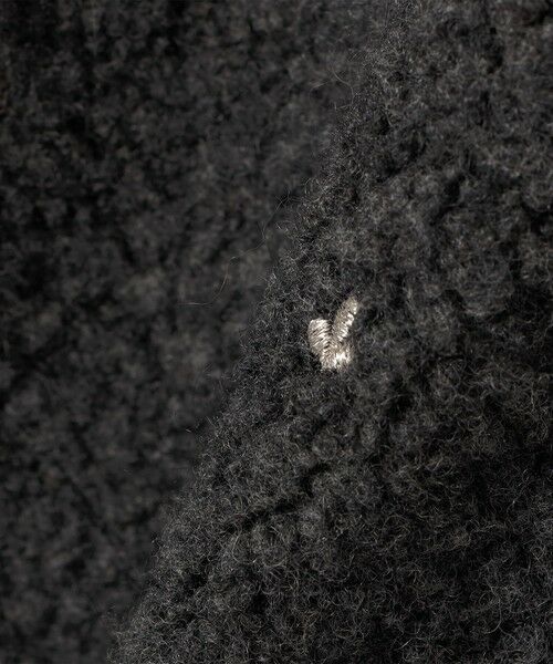 SHIPS / シップス ベスト | 【SHIPS別注】assiette:ウール混 ボア 刺繍 ベスト | 詳細23