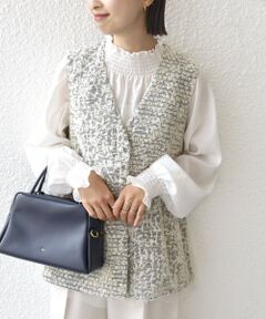 SHIPS / シップス ベスト | 【SHIPS別注】troisiemeCHACO: チュール ジレ（セレモニー対応可）