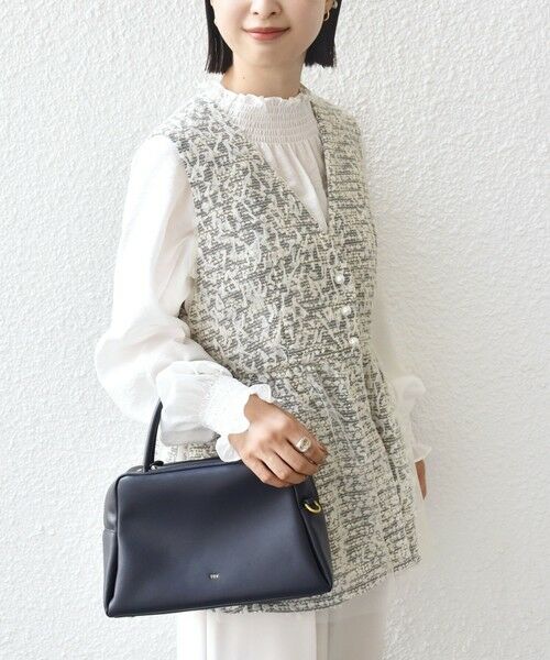 SHIPS / シップス ベスト | 【SHIPS別注】troisiemeCHACO: チュール ジレ（セレモニー対応可） | 詳細7