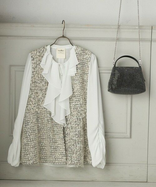 SHIPS / シップス ベスト | 【SHIPS別注】troisiemeCHACO: チュール ジレ（セレモニー対応可） | 詳細9