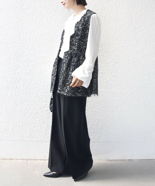 SHIPS / シップス ベスト | 【SHIPS別注】troisiemeCHACO: チュール ジレ（セレモニー対応可） | 詳細14