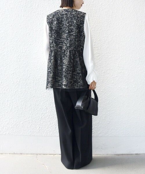 SHIPS / シップス ベスト | 【SHIPS別注】troisiemeCHACO: チュール ジレ（セレモニー対応可） | 詳細15