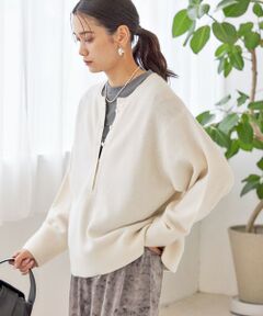 SHIPS / シップス ニット・セーター | 〈手洗い可能〉ウール カシミヤ 2WAY プルオーバー