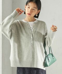 SHIPS / シップス ニット・セーター | 〈手洗い可能〉ウール カシミヤ 2WAY プルオーバー