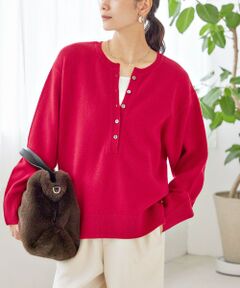 SHIPS / シップス ニット・セーター | 〈手洗い可能〉ウール カシミヤ 2WAY プルオーバー