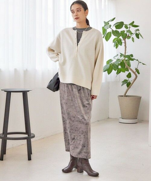 SHIPS / シップス ニット・セーター | 〈手洗い可能〉ウール カシミヤ 2WAY プルオーバー | 詳細1