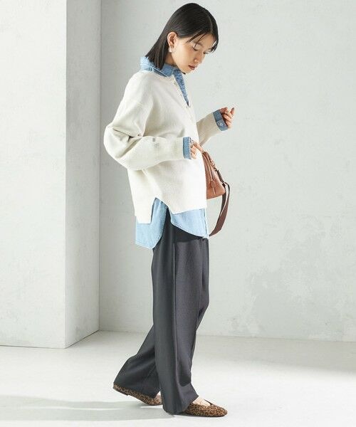 SHIPS / シップス ニット・セーター | 〈手洗い可能〉ウール カシミヤ 2WAY プルオーバー | 詳細6