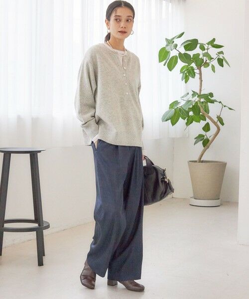 SHIPS / シップス ニット・セーター | 〈手洗い可能〉ウール カシミヤ 2WAY プルオーバー | 詳細16