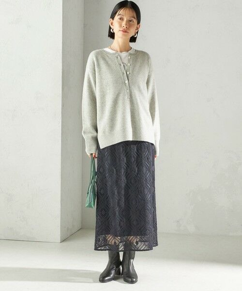 SHIPS / シップス ニット・セーター | 〈手洗い可能〉ウール カシミヤ 2WAY プルオーバー | 詳細25