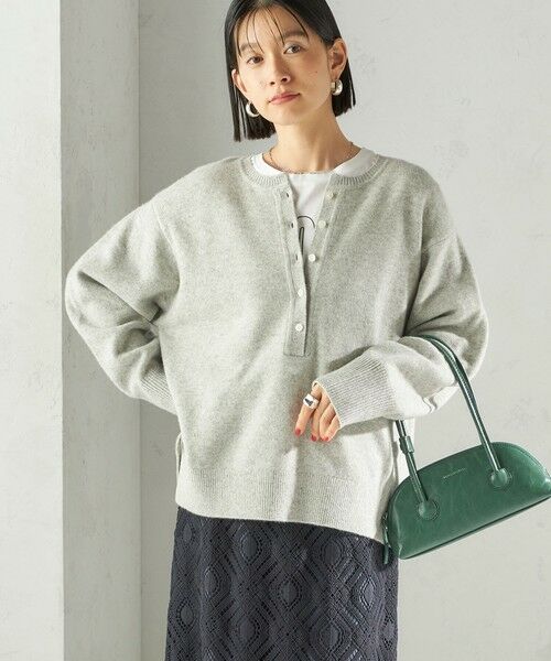 SHIPS / シップス ニット・セーター | 〈手洗い可能〉ウール カシミヤ 2WAY プルオーバー | 詳細27