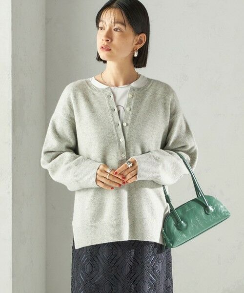 SHIPS / シップス ニット・セーター | 〈手洗い可能〉ウール カシミヤ 2WAY プルオーバー | 詳細28