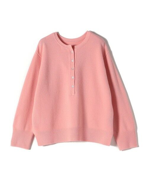 SHIPS / シップス ニット・セーター | 〈手洗い可能〉ウール カシミヤ 2WAY プルオーバー（ピンク系）
