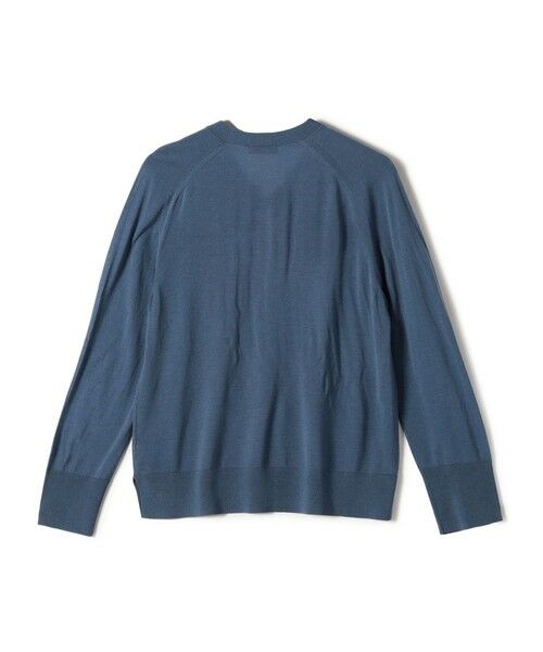 SHIPS / シップス ニット・セーター | SHIPS Primary Navy Label:18G ZEGNA Vネック ニット | 詳細4