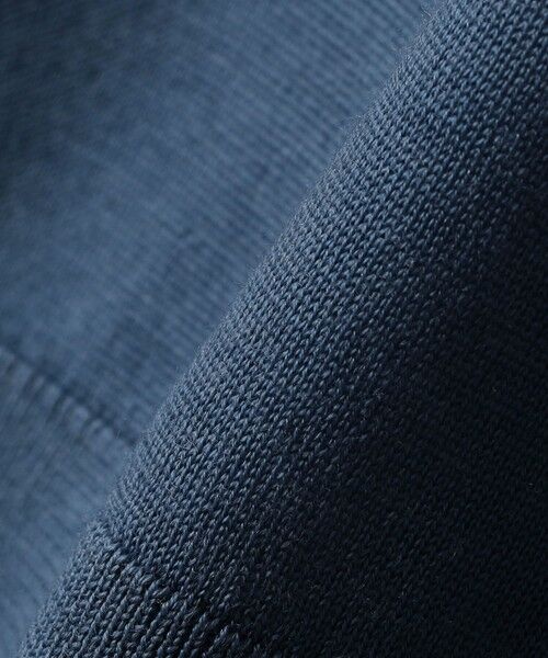 SHIPS / シップス ニット・セーター | SHIPS Primary Navy Label:18G ZEGNA Vネック ニット | 詳細7