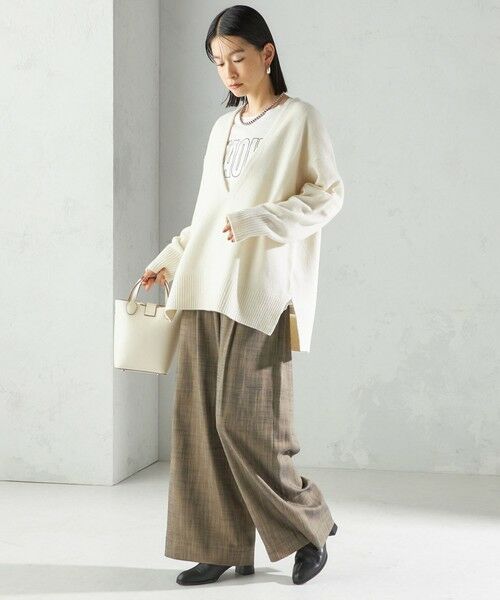 SHIPS / シップス ニット・セーター | 〈手洗い可能〉ウール カシミヤ Vネック プルオーバー | 詳細9