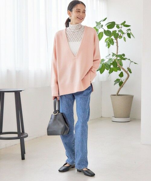 SHIPS / シップス ニット・セーター | 〈手洗い可能〉ウール カシミヤ Vネック プルオーバー | 詳細16